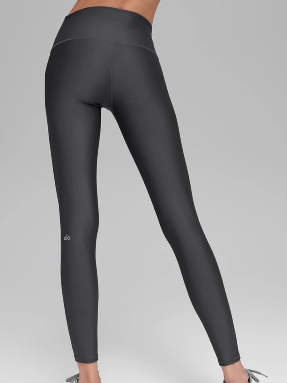 Alo yoga 7/8 high waist air lift legging anthracite grey/charcoal